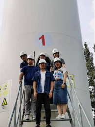 電力學(xué)院:組織教師赴中節(jié)能仁澤風(fēng)電場調(diào)研